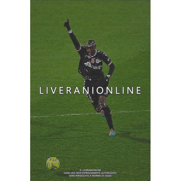 Prince ONIANGUE - 04.12.2014 - Lyon / Reims - 16eme journee de Ligue 1 Photo : Jean Paul Thomas / Icon Sport AG ALDO LIVERANI SAS ONLY ITALY