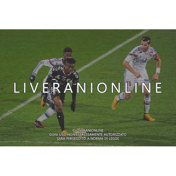 Benjamin MOUKANDJO - 04.12.2014 - Lyon / Reims - 16eme journee de Ligue 1 Photo : Jean Paul Thomas / Icon Sport AG ALDO LIVERANI SAS ONLY ITALY