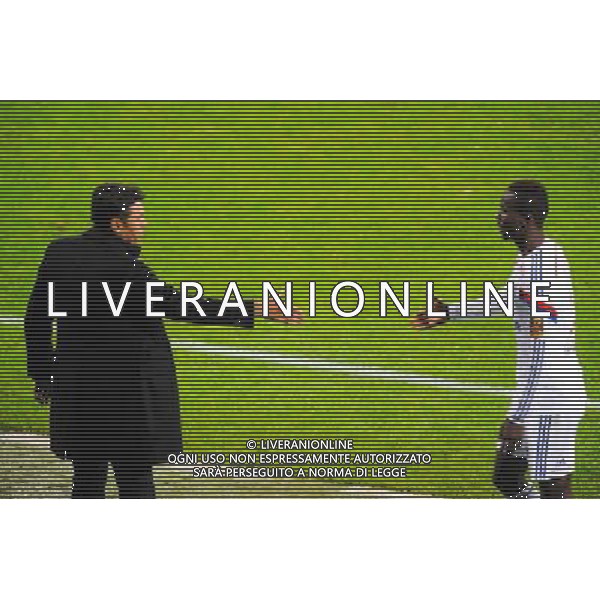 Hubert FOURNIER / Mohamed YATTARA - 04.12.2014 - Lyon / Reims - 16eme journee de Ligue 1 Photo : Jean Paul Thomas / Icon Sport AG ALDO LIVERANI SAS ONLY ITALY