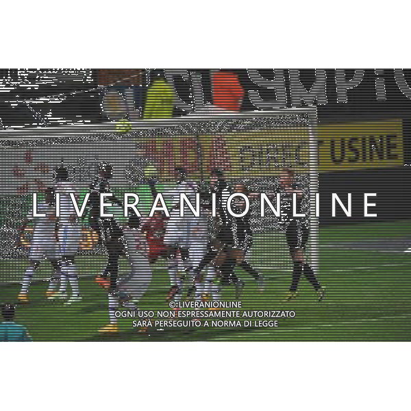 Illustration corner - 04.12.2014 - Lyon / Reims - 16eme journee de Ligue 1 Photo : Jean Paul Thomas / Icon Sport AG ALDO LIVERANI SAS ONLY ITALY
