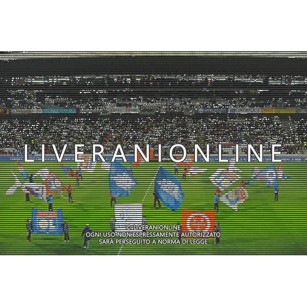 Illustration entree des joueurs - 04.12.2014 - Lyon / Reims - 16eme journee de Ligue 1 Photo : Jean Paul Thomas / Icon Sport AG ALDO LIVERANI SAS ONLY ITALY