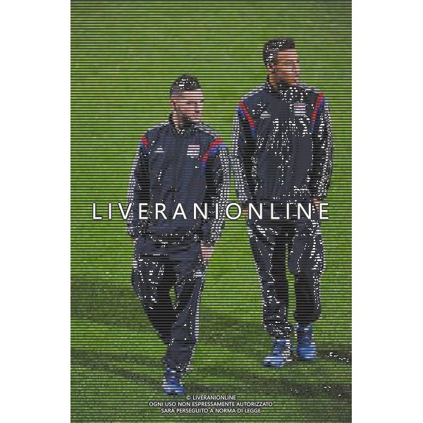 Jordan FERRI / Corentin TOLISSO - 04.12.2014 - Lyon / Reims - 16eme journee de Ligue 1 Photo : Jean Paul Thomas / Icon Sport AG ALDO LIVERANI SAS ONLY ITALY
