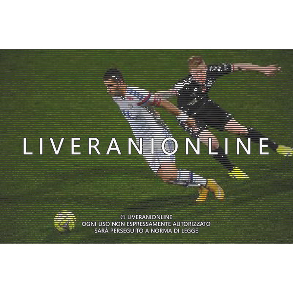 Maxime GONALONS / Gaetan CHARBONNIER - 04.12.2014 - Lyon / Reims - 16eme journee de Ligue 1 Photo : Jean Paul Thomas / Icon Sport AG ALDO LIVERANI SAS ONLY ITALY