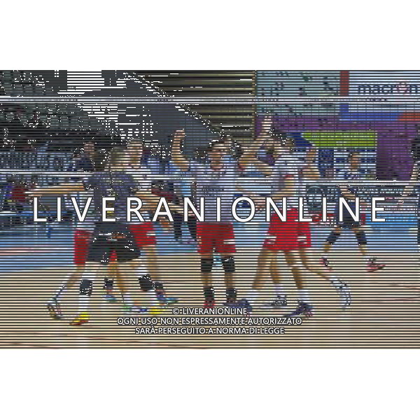 Joie groupe Ajaccio - 04.12.2014 - Ajaccio / Izmir - 1/8finale Cev Cup Photo : Jean Pierre Belzit / Icon Sport AG ALDO LIVERANI SAS ONLY ITALY