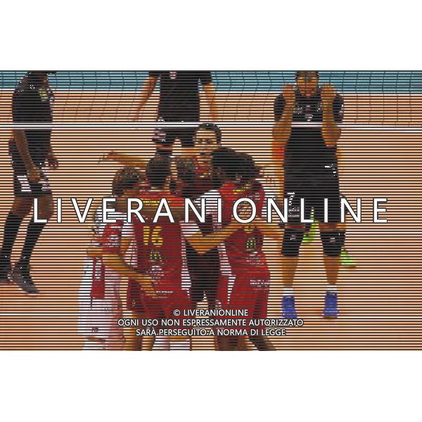 Groupe Cannes / Deception Narbonne - 04.12.2014 - Cannes / Narbonne - 9eme journee de Ligue A Photo : Nogier / Icon Sport AG ALDOL IVERANI SAS ONLY ITALY