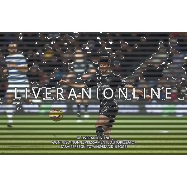 Burnley\'s George Boyd in action during todays match Photographer Kieran Galvin/CameraSport Football - Barclays Premiership - Queens Park Rangers ( QPR ) v Burnley - Saturday 6th December 2014 - Loftus Road Stadium - London - United Kingdom © CameraSport - 43 Linden Ave. Countesthorpe. Leicester. England. LE8 5PG - Tel: +44 (0) 116 277 4147 - admin@camerasport.com - www.camerasport.com AG ALDO LIVERANI SAS ONLY ITALY
