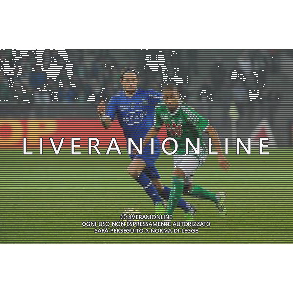 Kevin MONNET PAQUET - 06.12.2014 - Saint Etienne / Bastia - 17eme journee de Ligue 1 - Photo : Jean Paul Thomas / Icon Sport AG ALDO LIVERANI SAS ONLY ITALY
