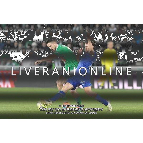 Ricky VAN WOLFSWINKEL - 06.12.2014 - Saint Etienne / Bastia - 17eme journee de Ligue 1 - Photo : Jean Paul Thomas / Icon Sport AG ALDO LIVERANI SAS ONLY ITALY
