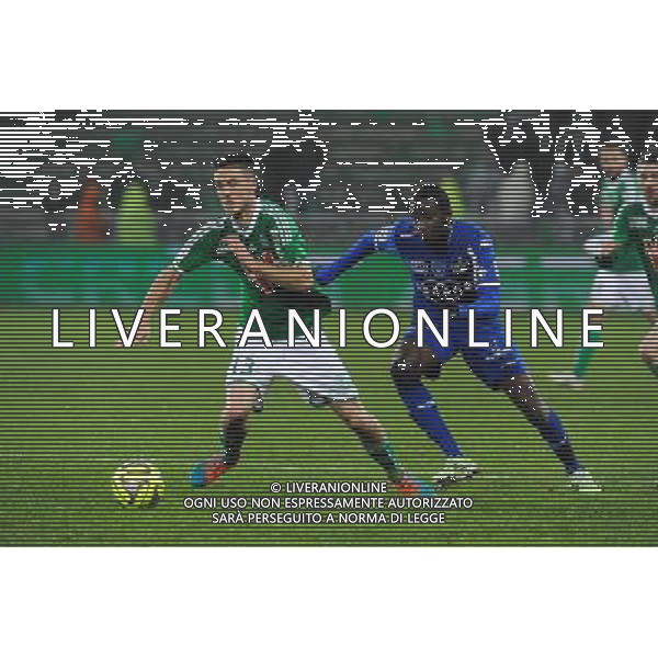 Ricky VAN WOLFSWINKEL - 05.12.2014 - Saint Etienne / Bastia - 17eme journee de Ligue 1 - Photo : Jean Paul Thomas / Icon Sport AG ALDO LIVERANI SAS ONLY ITALY