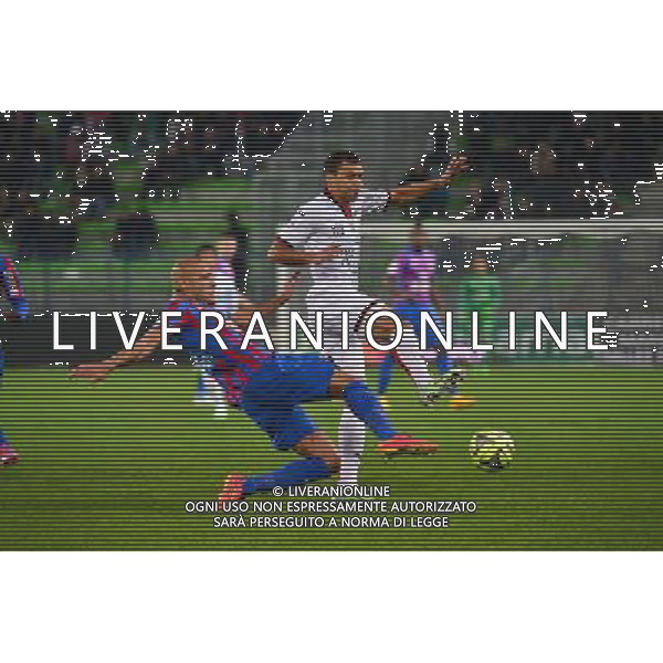 Carlos EDUARDO / Alaedinne YAHIA - 06.12.2014 - Caen / Nice - 17eme journee de Ligue 1 - Photo : Dave Winter / Icon Sport AG ALDO LIVERANI SAS ONLY ITALY