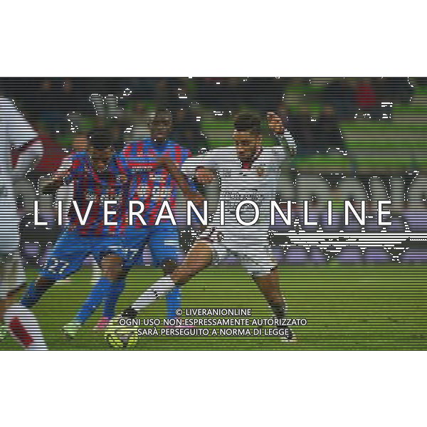 Jordan AMAVI / Thomas LEMAR - 06.12.2014 - Caen / Nice - 17eme journee de Ligue 1 - Photo : Dave Winter / Icon Sport AG ALDO LIVERANI SAS ONLY ITALY