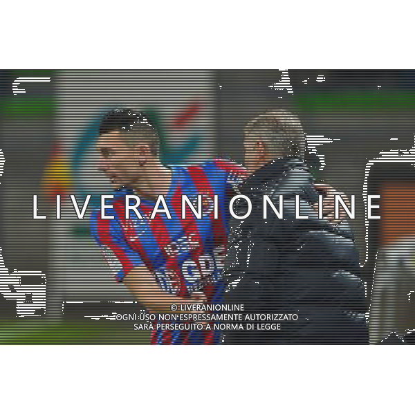 Joie Mathieu DUHAMEL / Patrice GARANDE - 06.12.2014 - Caen / Nice - 17eme journee de Ligue 1 - Photo : Dave Winter / Icon Sport AG ALDO LIVERANI SAS ONLY ITALY