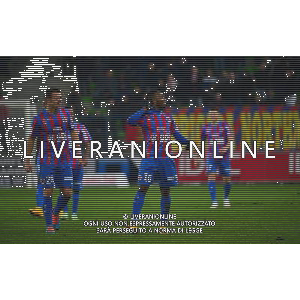 Joie Lenny NANGIS - 06.12.2014 - Caen / Nice - 17eme journee de Ligue 1 - Photo : Dave Winter / Icon Sport AG ALDO LIVERANI SAS ONLY ITALY