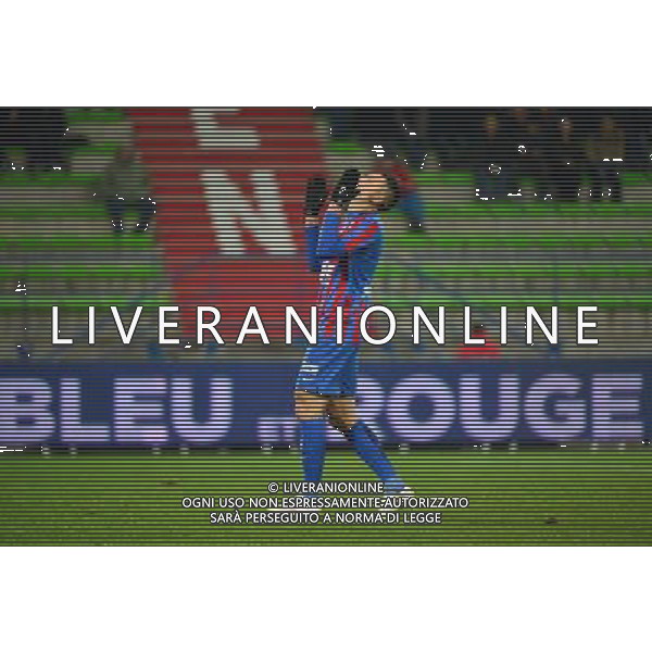 Deception Mathieu DUHAMEL - 05.12.2014 - Caen / Nice - 17eme journee de Ligue 1 - Photo : Dave Winter / Icon Sport AG ALDO LIVERANI SAS ONLY ITALY