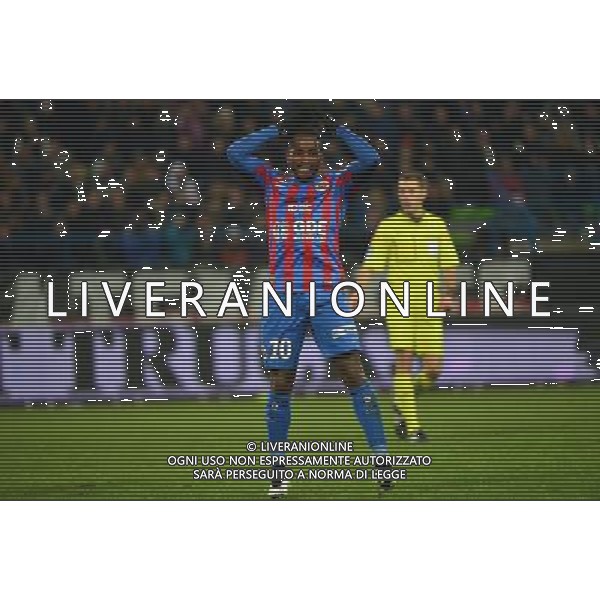 Deception Lenny NANGIS - 05.12.2014 - Caen / Nice - 17eme journee de Ligue 1 - Photo : Dave Winter / Icon Sport AG ALDO LIVERANI SAS ONLY ITALY