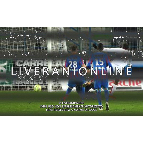 Goal Alassane PLEA - 05.12.2014 - Caen / Nice - 17eme journee de Ligue 1 - Photo : Dave Winter / Icon Sport AG ALDO LIVERANI SAS ONLY ITALY