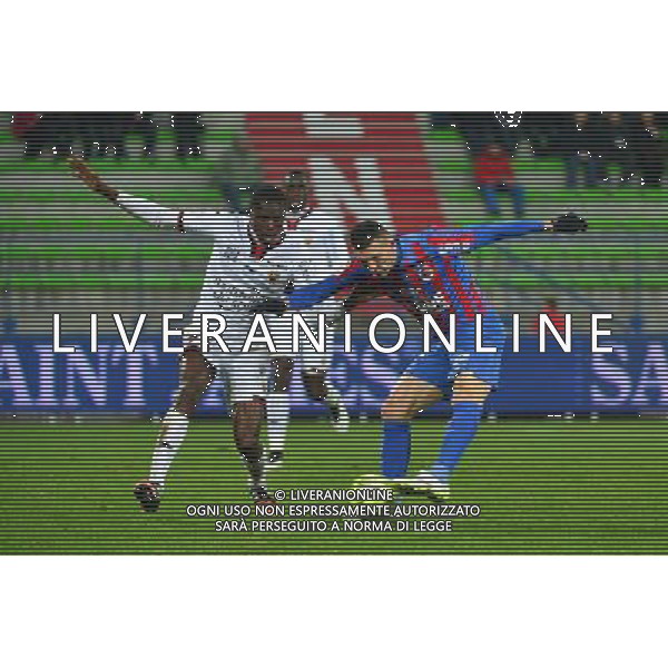 Mathieu DUHAMEL / Romain GENEVOIS - 05.12.2014 - Caen / Nice - 17eme journee de Ligue 1 - Photo : Dave Winter / Icon Sport AG ALDO LIVERANI SAS ONLY ITALY