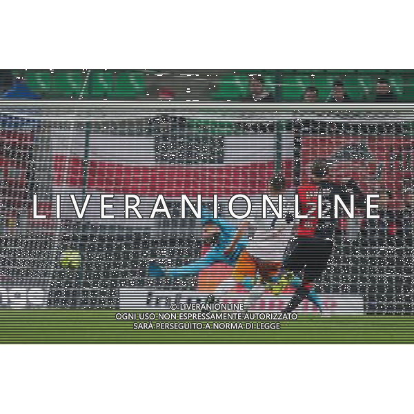 Goal Anthony MOUNIER - 06.12.2014 - Rennes / Montpellier - 17eme journee de Ligue 1 - Photo : Vincent Michel / Icon Sport AG ALDO LIVERANI SAS ONLY ITALY