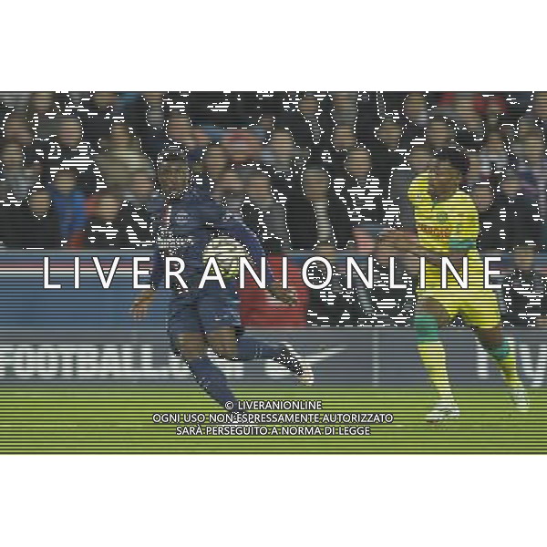 Serge Aurier - 06.12.2014 - PSG / Nantes - 17eme journee de Ligue 1 Photo : Andre Ferreira / Icon Sport AG ALDOL IVERANI SAS ONLY ITALY