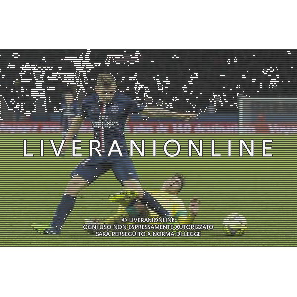 Lucas Digne - 06.12.2014 - PSG / Nantes - 17eme journee de Ligue 1 Photo : Andre Ferreira / Icon Sport AG ALDOL IVERANI SAS ONLY ITALY