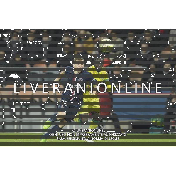 Lucas Digne - 06.12.2014 - PSG / Nantes - 17eme journee de Ligue 1 Photo : Andre Ferreira / Icon Sport AG ALDOL IVERANI SAS ONLY ITALY