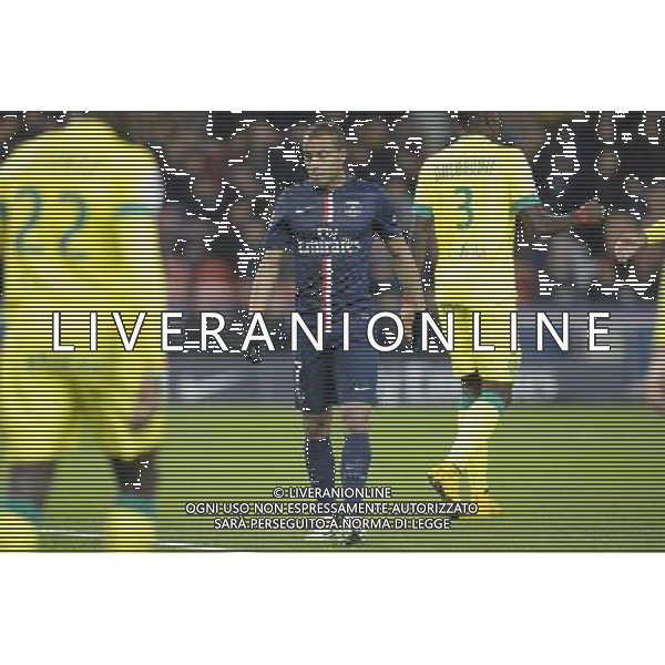 Lucas Moura - 06.12.2014 - PSG / Nantes - 17eme journee de Ligue 1 Photo : Andre Ferreira / Icon Sport AG ALDOL IVERANI SAS ONLY ITALY