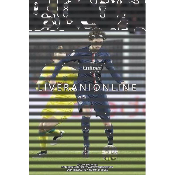 Adrien Rabiot - 06.12.2014 - PSG / Nantes - 17eme journee de Ligue 1 Photo : Andre Ferreira / Icon Sport AG ALDOL IVERANI SAS ONLY ITALY