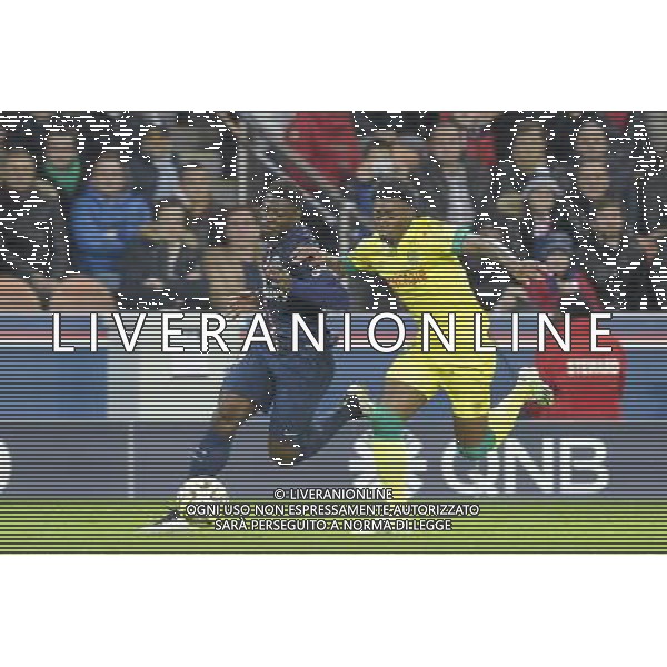 Serge Aurier - 06.12.2014 - PSG / Nantes - 17eme journee de Ligue 1 Photo : Andre Ferreira / Icon Sport AG ALDOL IVERANI SAS ONLY ITALY