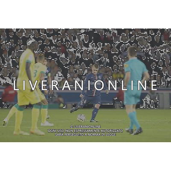 Marco Verratti / Benoit Bastien - 06.12.2014 - PSG / Nantes - 17eme journee de Ligue 1 Photo : Andre Ferreira / Icon Sport AG ALDOL IVERANI SAS ONLY ITALY