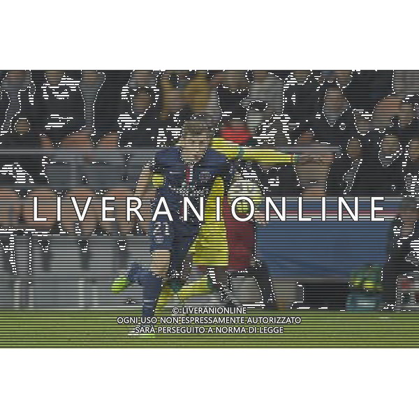 Lucas Digne - 06.12.2014 - PSG / Nantes - 17eme journee de Ligue 1 Photo : Andre Ferreira / Icon Sport AG ALDOL IVERANI SAS ONLY ITALY