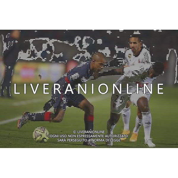 Diego Rolan / Lamine Gassama - 06.12.2014 - Bordeaux / Lorient - 17eme journee de Ligue 1 - Photo : Manuel Blondeau / Icon Sport AG ALDO LIVERANI SAS ONLY ITALY