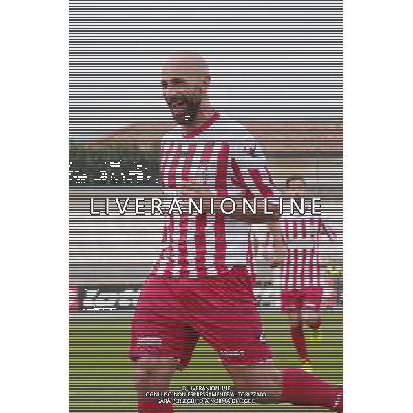 BASSANO REAL VICENZA LEGA PRO 07-12-2014 NELLA FOTO ESULTANZA BRUNO FOTO PAOLA GARBUIO-AG ALDO LIVERANI SAS