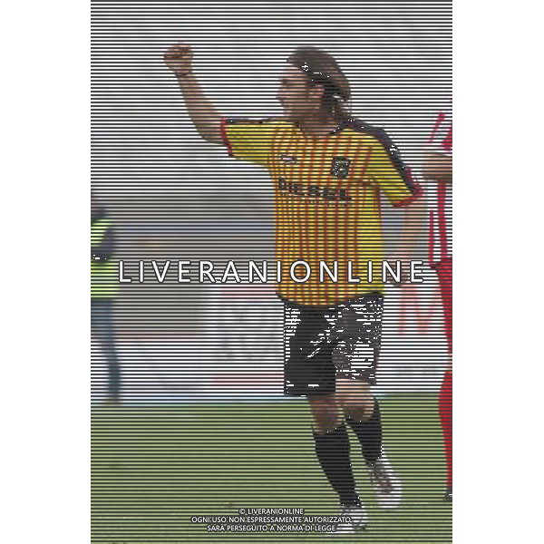 BASSANO REAL VICENZA LEGA PRO 07-12-2014 NELLA FOTO ESULTANZA CATTANEO FOTO PAOLA GARBUIO-AG ALDO LIVERANI SAS