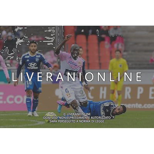 Djakaridja KONE / Alexandre LACAZETTE - 07.12.2014 - Evian Thonon / Lyon - 17eme journee de Ligue 1 - Photo : Jean Paul Thomas / Icon Sport AG ALDO LIVERANI SAS ONLY ITALY