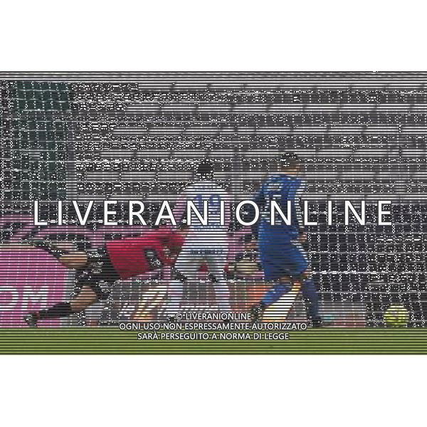 Goal Yassine BENZIA - 07.12.2014 - Evian Thonon / Lyon - 17eme journee de Ligue 1 - Photo : Jean Paul Thomas / Icon Sport AG ALDO LIVERANI SAS ONLY ITALY
