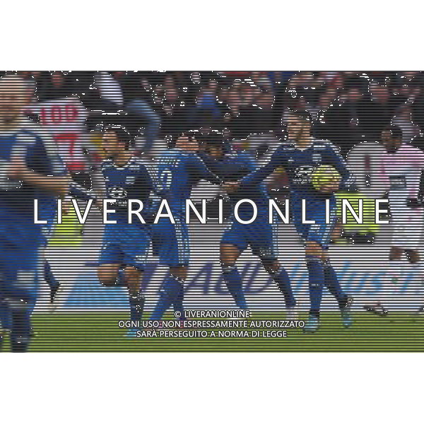 Joie Yassine BENZIA - 07.12.2014 - Evian Thonon / Lyon - 17eme journee de Ligue 1 - Photo : Jean Paul Thomas / Icon Sport AG ALDO LIVERANI SAS ONLY ITALY