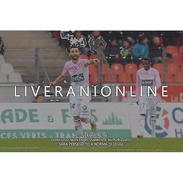 Joie Cedric BARBOSA - 07.12.2014 - Evian Thonon / Lyon - 17eme journee de Ligue 1 - Photo : Jean Paul Thomas / Icon Sport AG ALDO LIVERANI SAS ONLY ITALY