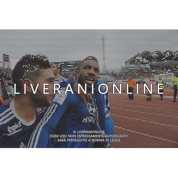 Joie Alexandre LACAZETTE - 07.12.2014 - Evian Thonon / Lyon - 17eme journee de Ligue 1 - Photo : Jean Paul Thomas / Icon Sport /Agenzia Aldo Liverani sas - ITALY ONLY - EDITORIAL USE ONLY