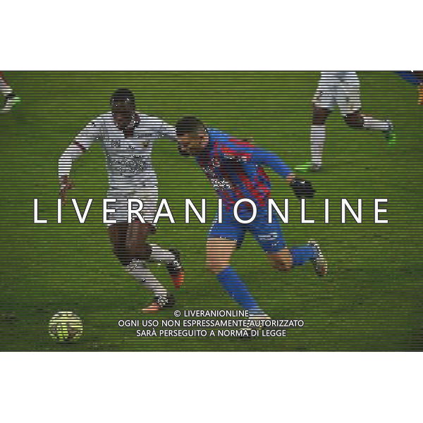 Mathieu DUHAMEL / Romain GENEVOIS - 06.12.2014 - Caen / Nice - 17eme journee de Ligue 1 - Photo : Dave Winter / Icon Sport /Agenzia Aldo Liverani sas - ITALY ONLY - EDITORIAL USE ONLY