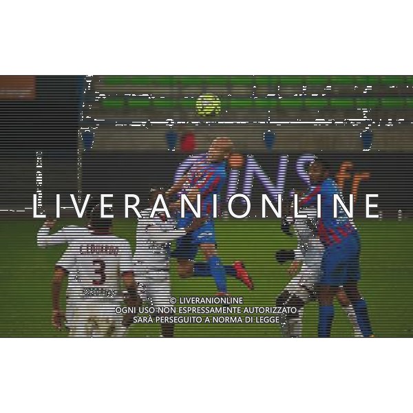 Alaedinne YAHIA / Romain GENEVOIS - 06.12.2014 - Caen / Nice - 17eme journee de Ligue 1 - Photo : Dave Winter / Icon Sport /Agenzia Aldo Liverani sas - ITALY ONLY - EDITORIAL USE ONLY