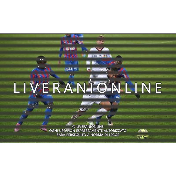 Lloyd PALUN / Lenny NANGIS - 06.12.2014 - Caen / Nice - 17eme journee de Ligue 1 - Photo : Dave Winter / Icon Sport /Agenzia Aldo Liverani sas - ITALY ONLY - EDITORIAL USE ONLY