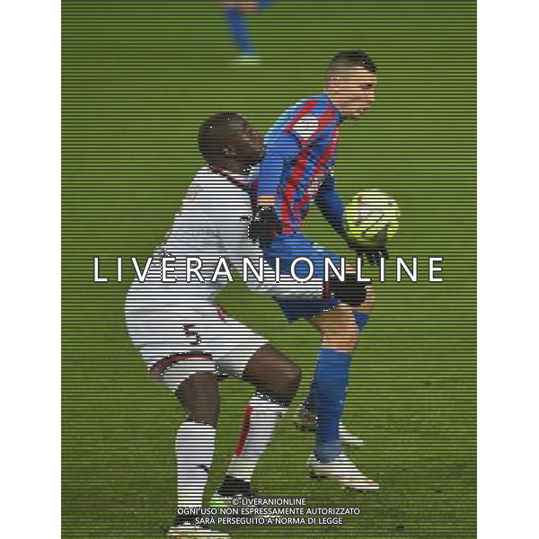 Mathieu DUHAMEL / Kevin GOMIS - 06.12.2014 - Caen / Nice - 17eme journee de Ligue 1 - Photo : Dave Winter / Icon Sport /Agenzia Aldo Liverani sas - ITALY ONLY - EDITORIAL USE ONLY