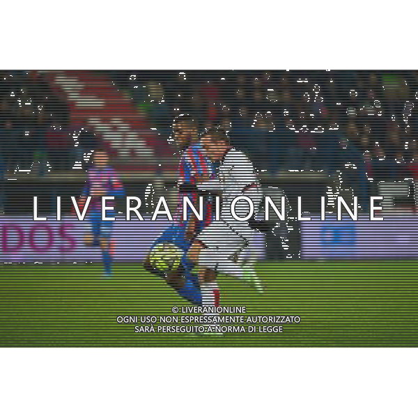 Eric BAUTHEAC / N\'Golo KANTE - 06.12.2014 - Caen / Nice - 17eme journee de Ligue 1 - Photo : Dave Winter / Icon Sport /Agenzia Aldo Liverani sas - ITALY ONLY - EDITORIAL USE ONLY