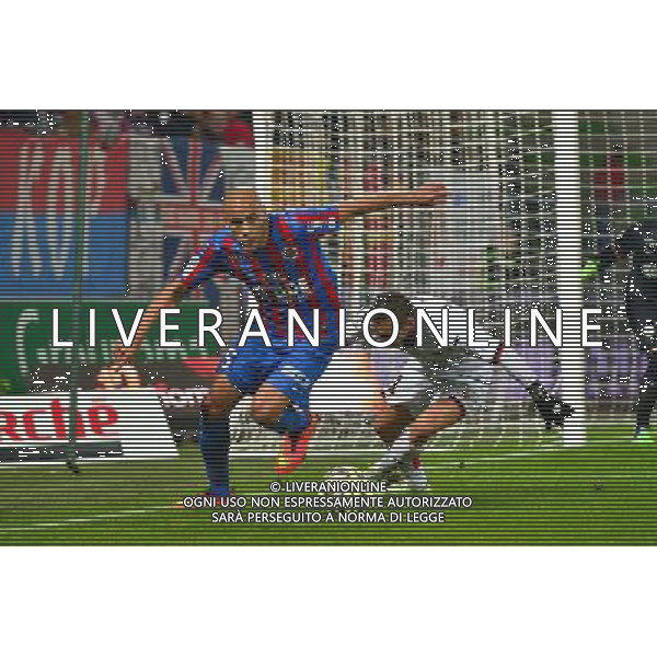 Alaedinne YAHIA / Eric BAUTHEAC - 06.12.2014 - Caen / Nice - 17eme journee de Ligue 1 - Photo : Dave Winter / Icon Sport /Agenzia Aldo Liverani sas - ITALY ONLY - EDITORIAL USE ONLY
