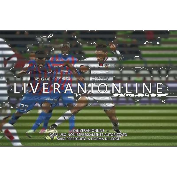 Jordan AMAVI / Thomas LEMAR - 06.12.2014 - Caen / Nice - 17eme journee de Ligue 1 - Photo : Dave Winter / Icon Sport /Agenzia Aldo Liverani sas - ITALY ONLY - EDITORIAL USE ONLY