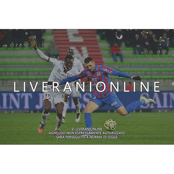 Mathieu DUHAMEL / Romain GENEVOIS - 06.12.2014 - Caen / Nice - 17eme journee de Ligue 1 - Photo : Dave Winter / Icon Sport /Agenzia Aldo Liverani sas - ITALY ONLY - EDITORIAL USE ONLY