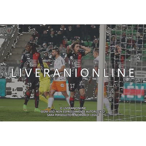 Deception Vincent PAJOT - 06.12.2014 - Rennes / Montpellier - 17eme journee de Ligue 1 - Photo : Vincent Michel / Icon Sport /Agenzia Aldo Liverani sas - ITALY ONLY - EDITORIAL USE ONLY