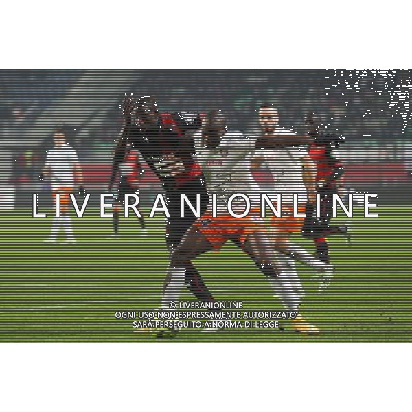 Bryan DABO / Abdoulaye DOUCOURE - 06.12.2014 - Rennes / Montpellier - 17eme journee de Ligue 1 - Photo : Vincent Michel / Icon Sport /Agenzia Aldo Liverani sas - ITALY ONLY - EDITORIAL USE ONLY