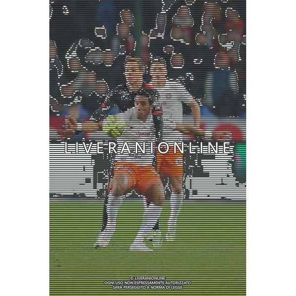 Lucas BARRIOS - 06.12.2014 - Rennes / Montpellier - 17eme journee de Ligue 1 - Photo : Vincent Michel / Icon Sport /Agenzia Aldo Liverani sas - ITALY ONLY - EDITORIAL USE ONLY