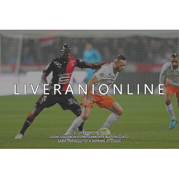 Jamel SAIHI / Abdoulaye DOUCOURE - 06.12.2014 - Rennes / Montpellier - 17eme journee de Ligue 1 - Photo : Vincent Michel / Icon Sport /Agenzia Aldo Liverani sas - ITALY ONLY - EDITORIAL USE ONLY